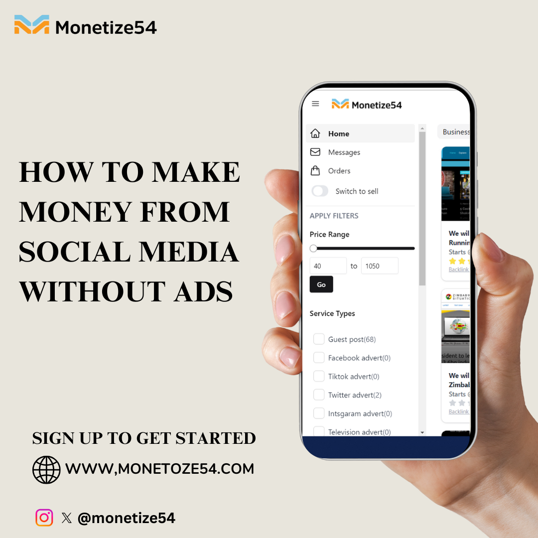 How to Make Money from Social Media Without Ads