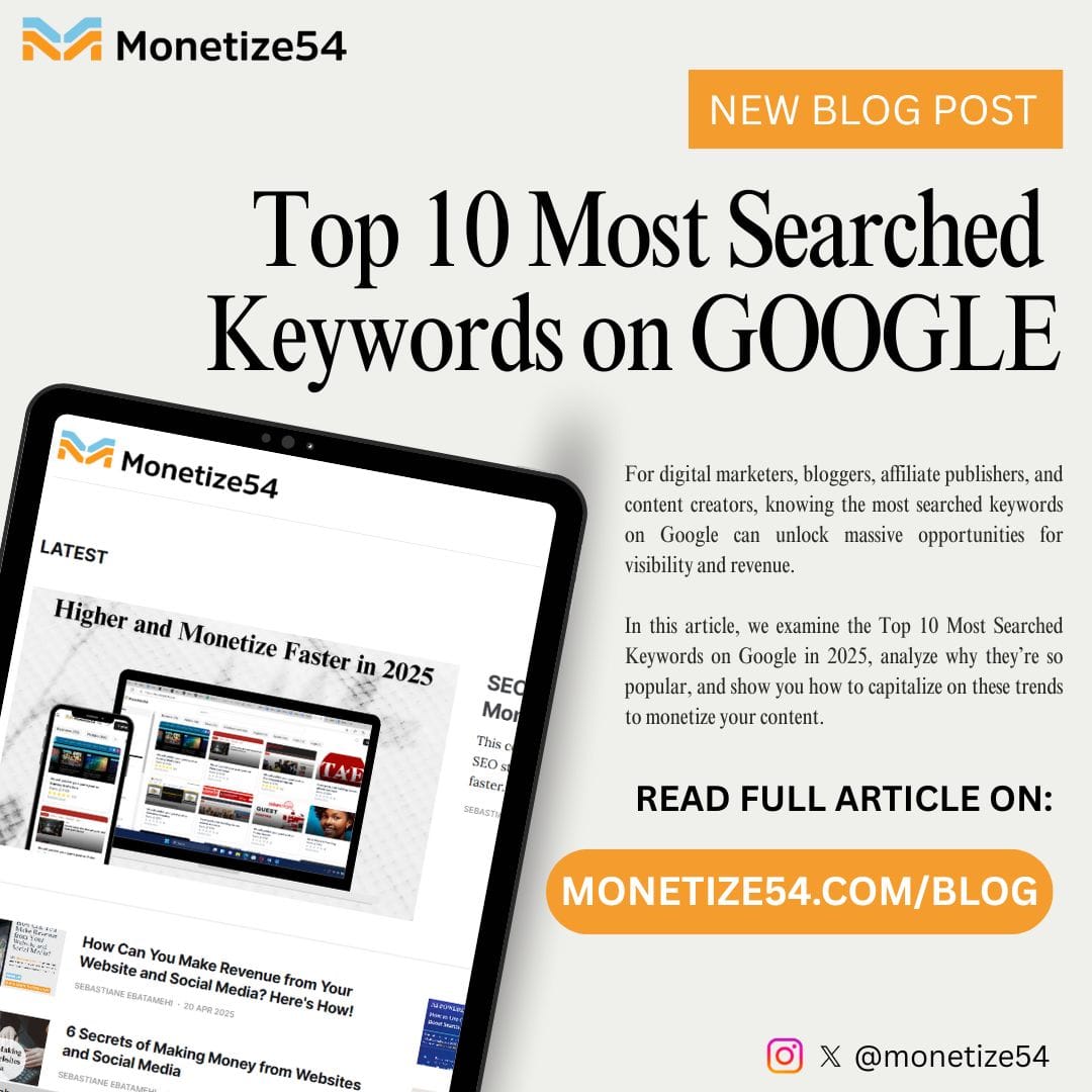 Top 10 Most Searched Keywords on Google (2025 Edition)