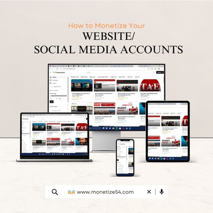 How to Monetize Your Website and Social Media Accounts in 2025
